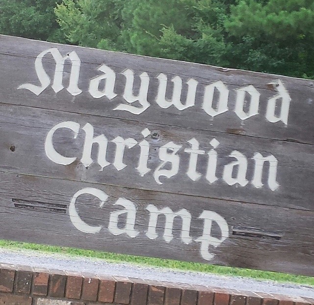 Maywood Camp sign